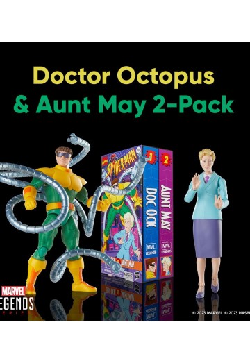 漫威传奇系列 蜘蛛侠（动画片）  章鱼博士+梅姑妈 | Hpoi手办维基