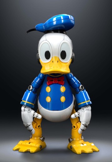 5PRO-CA-10502 可动机械人系列 机械唐老鸭 | Hpoi手办维基