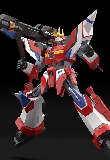 MODEROID  机甲警察 超越红杰克装甲