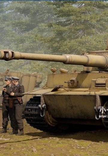 编号:82607 1/16装甲车系列 虎1坦克早期型