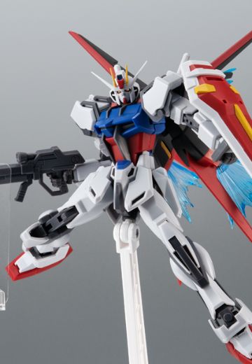ROBOT魂＜机动战士系列＞机动战士高达SEED GAT-X105+AQM/E-X01 翔翼型强袭高达 剧中版～ROBOT魂15周年纪念款～ | Hpoi手办维基