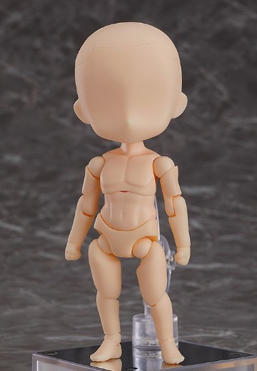 粘土娃 素体 1.1: 男性 (桃色) | Hpoi手办维基