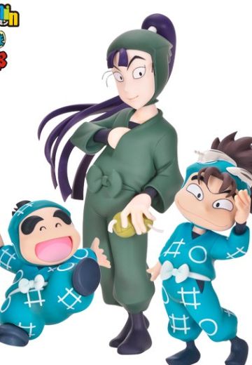 CharaGumin 忍者乱太郎 福富新丁 与 山村喜三太 与 立花仙蔵 | Hpoi手办维基