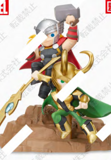 Luminasta  漫威 GURIHIRU ART 索尔+洛基 | Hpoi手办维基