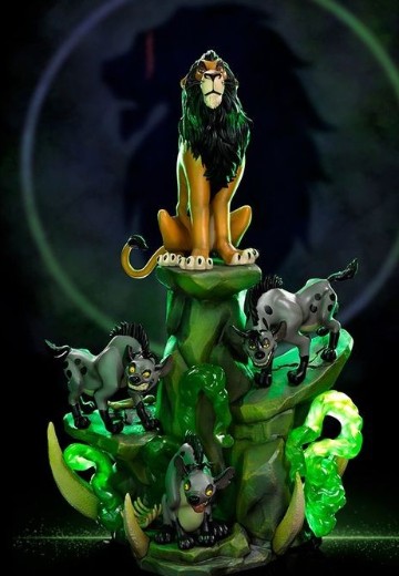 迪士尼100周年 狮子王 刀疤 | Hpoi手办维基