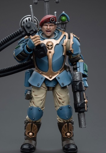 战锤40000 星界军 风暴忠嗣指挥小队 第55卡比克雄鹰兵团 通讯兵 | Hpoi手办维基