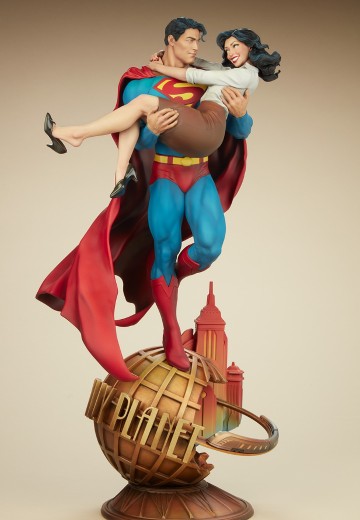 200564 DC漫画 超人 和 露易丝·莱恩 | Hpoi手办维基