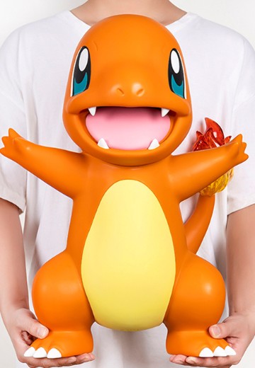 宝可梦 小火龙款大尺寸手办