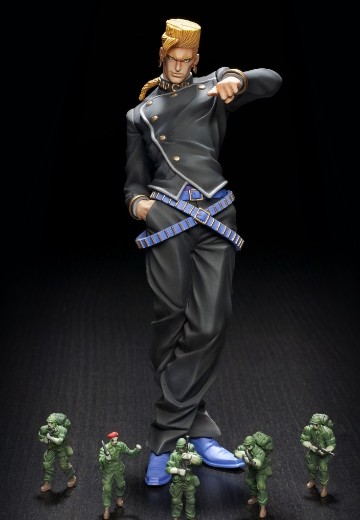 雕像传说 #7 JOJO的奇妙冒险 第四部 不灭钻石 虹村形兆 与 极恶中队 | Hpoi手办维基