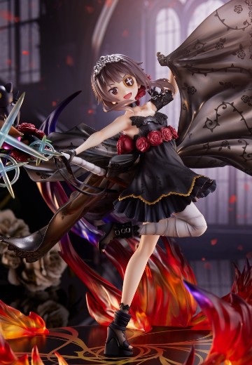 为美好的世界献上祝福！ 惠惠 漆黑的玫瑰礼服 | Hpoi手办维基