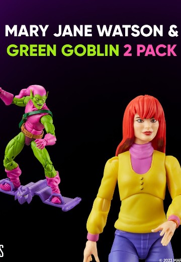 漫威传奇系列 蜘蛛侠（动画片） 玛丽简+绿恶魔 | Hpoi手办维基