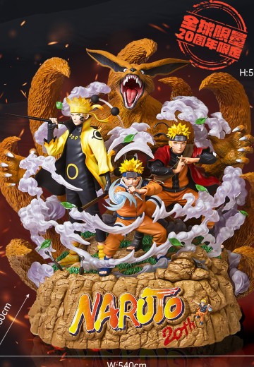 火影忍者疾风传20周年1/6雕像 鸣人成长Ver. | Hpoi手办维基