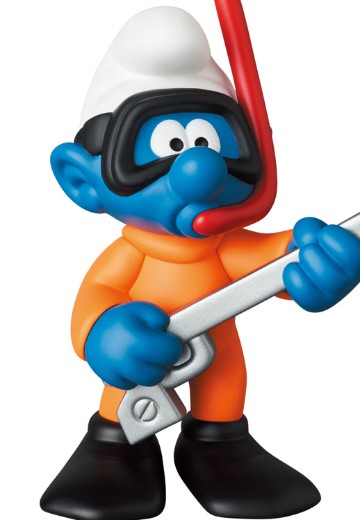 UDF 蓝精灵系列1 潜水蓝精灵