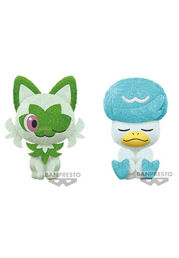 宝可梦毛绒玩偶 休闲时光 新叶喵 润水鸭 | Hpoi手办维基