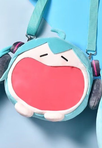 可爱体UWA系列 初音未来 软乎乎笑容毛绒小痛包 | Hpoi手办维基