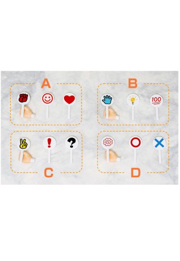 粘土人 预订活动 第2弹 特典 手部配件+揭示牌部件 | Hpoi手办维基