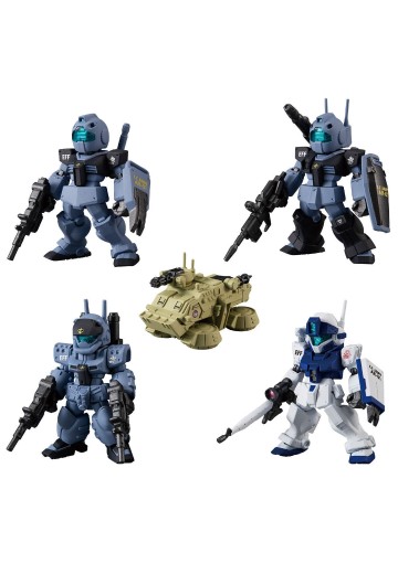 FW 高达大集结 深化版 机动战士高达外传 殖民卫星坠落之地 白色猎犬队套装