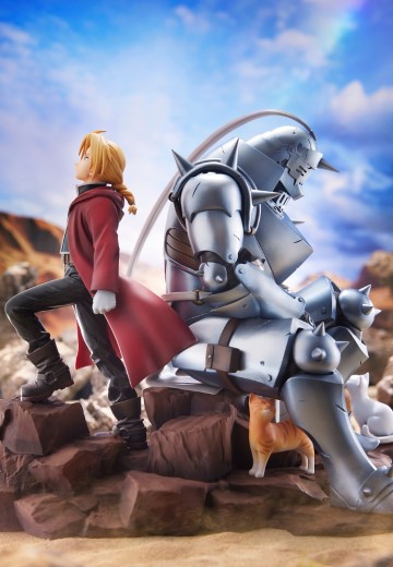 钢之炼金术士 FULLMETAL ALCHEMIST 爱德华·艾尔利克 与 阿尔芬斯·艾尔利克 兄弟 | Hpoi手办维基