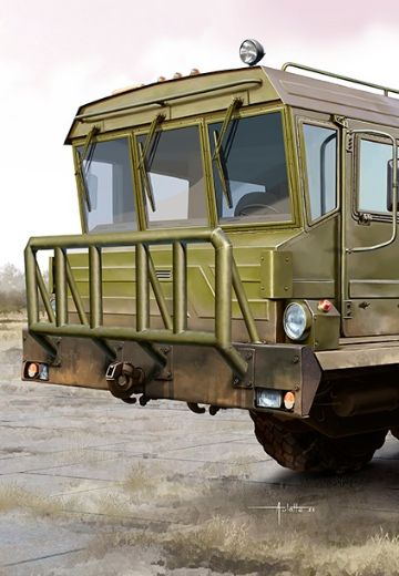 编号:01090 1/35 装甲车辆系列 KZKT-74282重型拖车 | Hpoi手办维基