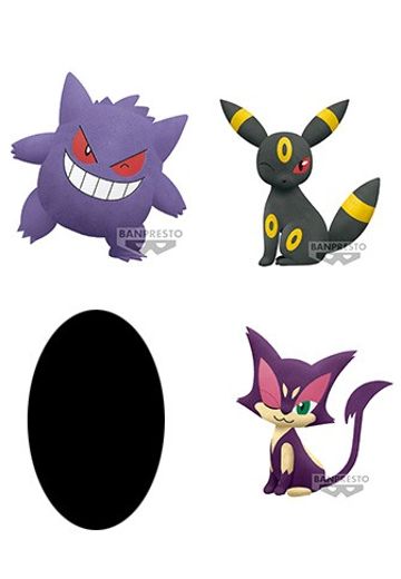 宝可梦 大毛绒玩偶 耿鬼 ·月亮伊布·诅咒娃娃·扒手猫 | Hpoi手办维基