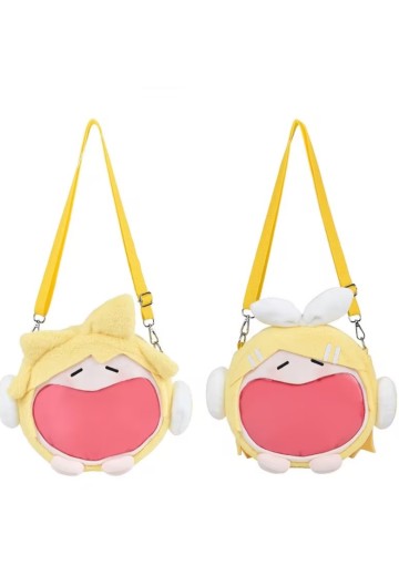 镜音铃连 可爱体UWA系列 软乎乎笑容毛绒小包 | Hpoi手办维基