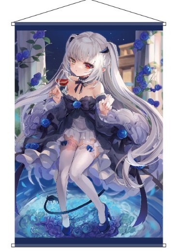 白毛萝莉魅魔 克萝伊酱 挂画 | Hpoi手办维基