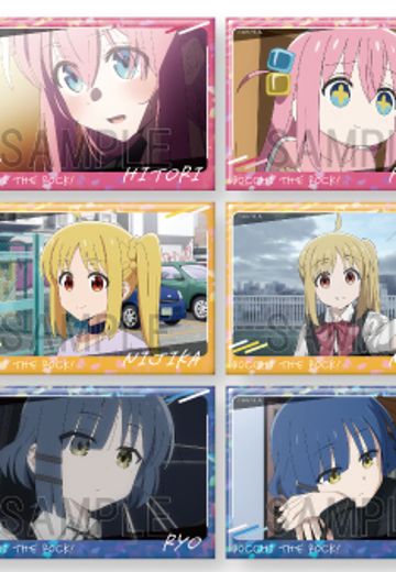 孤独摇滚！ 方形闪闪徽章 全18种 | Hpoi手办维基