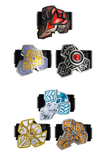 暴太郎战队咚兄弟 DX脑人手镯 纪念套装 | Hpoi手办维基