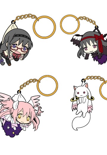 魔法少女小圆 剧场版 [新篇] 叛逆的物语 吊起 钥匙扣 全4种 | Hpoi手办维基