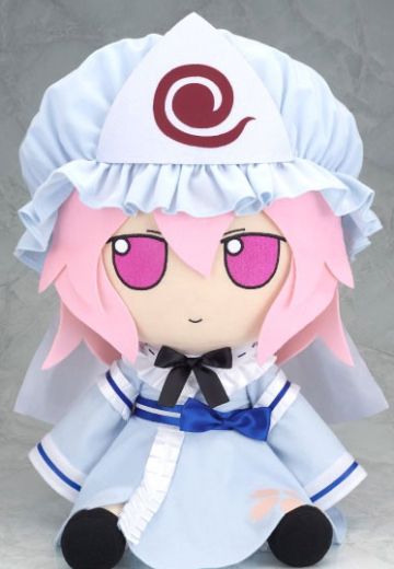 东方Project 布偶系列 西行寺幽幽子 毛绒绒幽幽子。 M尺寸 | Hpoi手办维基