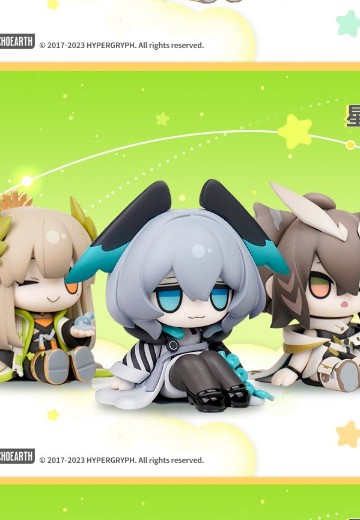 MINI系列 明日方舟 星星环屿 Q版手办  淬羽赫默/缪尔赛思/霍尔海雅 | Hpoi手办维基