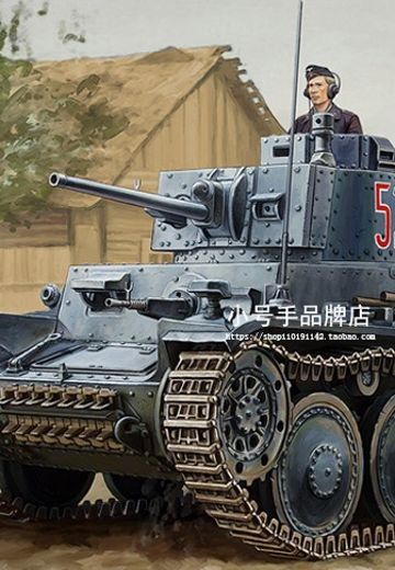 编号:82603 1/16 装甲车辆系列 38(t)坦克E/F型 | Hpoi手办维基