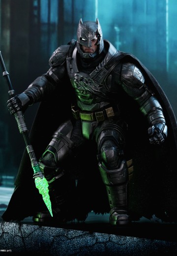 MMS417 蝙蝠侠大战超人：正义黎明 装甲蝙蝠侠 (战损版) | Hpoi手办维基