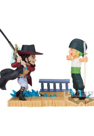 WCF名场面 航海王   罗罗诺亚·佐罗 大战 杰拉基尔·米霍克