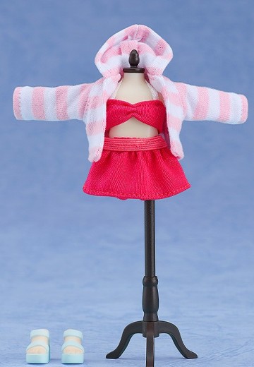 粘土娃 服装套组 泳装 女孩 比基尼（红色/亮蓝色）