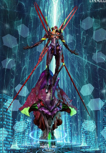 末那魂燃 ·“破”系列 新世纪福音战士新剧场版：Q EVA13号机艺术雕像 | Hpoi手办维基