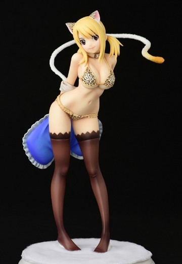 妖精的尾巴 露西・哈特菲利亚 豹纹猫 Gravure_Style- | Hpoi手办维基