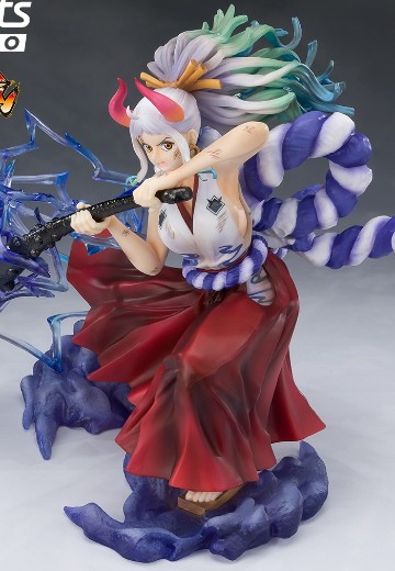 FiguartsZERO [超激战] 航海王 大和 -雷鸣八卦-（战损版） | Hpoi手办维基