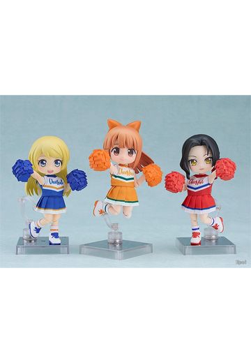 粘土娃 服装套组 啦啦队（红色/蓝色/橙色） | Hpoi手办维基