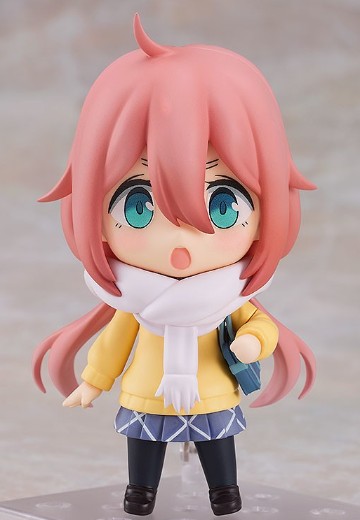 粘土人#2189 摇曳露营△ 各务原抚子 校服版