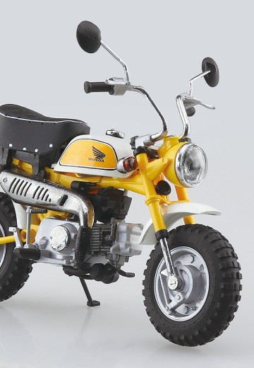 1/12 完成品摩托车 本田 猴子摩托车 等离子黄