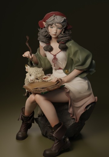 法蒂玛与小羊 | Hpoi手办维基