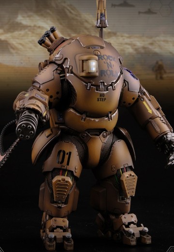 SSE001 EXO 外骨骼装甲服XO-01 可动收藏人偶 | Hpoi手办维基