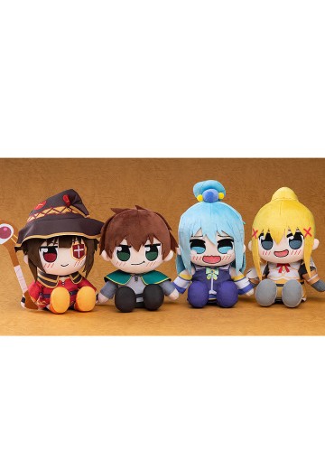 为美好的世界献上祝福！ 3 KURIPAN 毛绒玩偶 佐藤和真/ 阿克娅/惠惠/达克妮斯 | Hpoi手办维基
