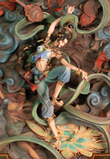 王者荣耀 遇见胡旋 貂蝉艺术雕塑