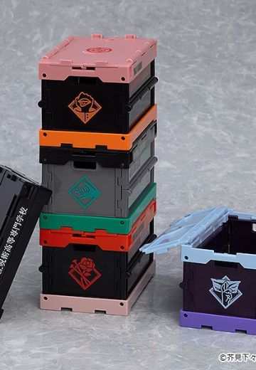 粘土人配件系列 咒术回战设计折叠收纳箱 虎杖悠仁/伏黑惠/钉崎野蔷薇/五条悟/咒术高专 | Hpoi手办维基