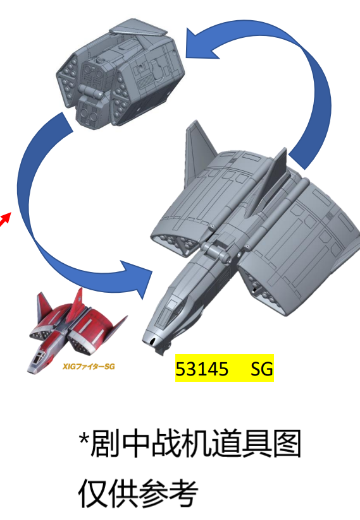 盖亚奥特曼-希格战斗机SG | Hpoi手办维基