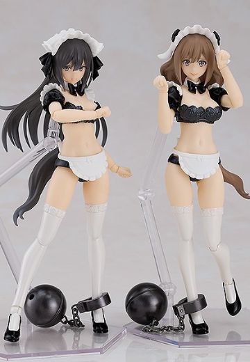 PLAMAX GP-07 罪姬 内衣素体娘 兰 与 洁莉 女仆版套装 | Hpoi手办维基