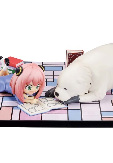 一番赏 间谍过家家 ｰYou made my dayｰ 最终大奖版 邦德 与 阿尼亚 附卡片底座 异色版 | Hpoi手办维基