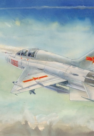 编号:02824 1/48 军用飞机系列 中国歼教-7教练机 | Hpoi手办维基
